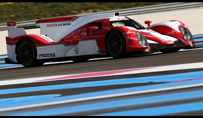 Toyota TS030 Hybrid LMP1 - FIA World Endurance Championship 2012 - 24 Hours Le Mans 2012 3